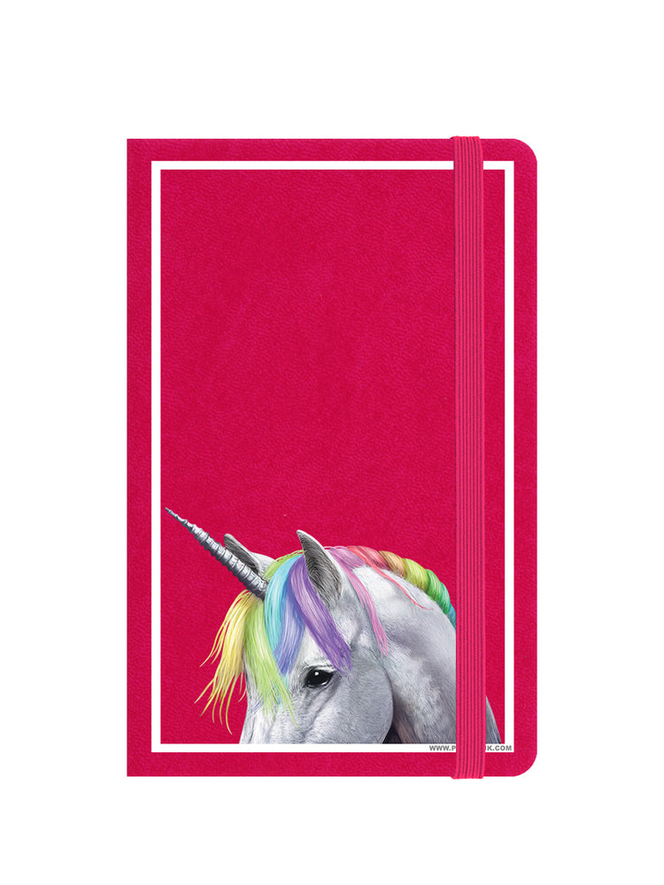 Inquisitive Creatures Rainbow Unicorn A6 Notebook