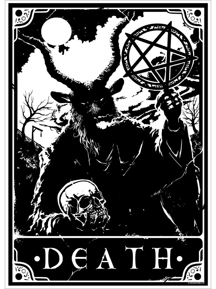 Deadly Tarot - Death Mini Poster