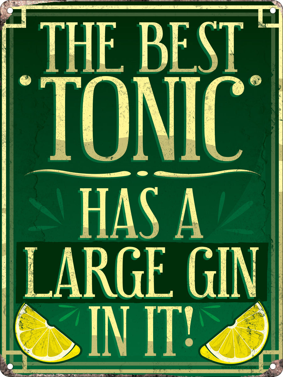 Mini Tin Sign Front