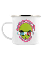 3D Alien Enamel Mug