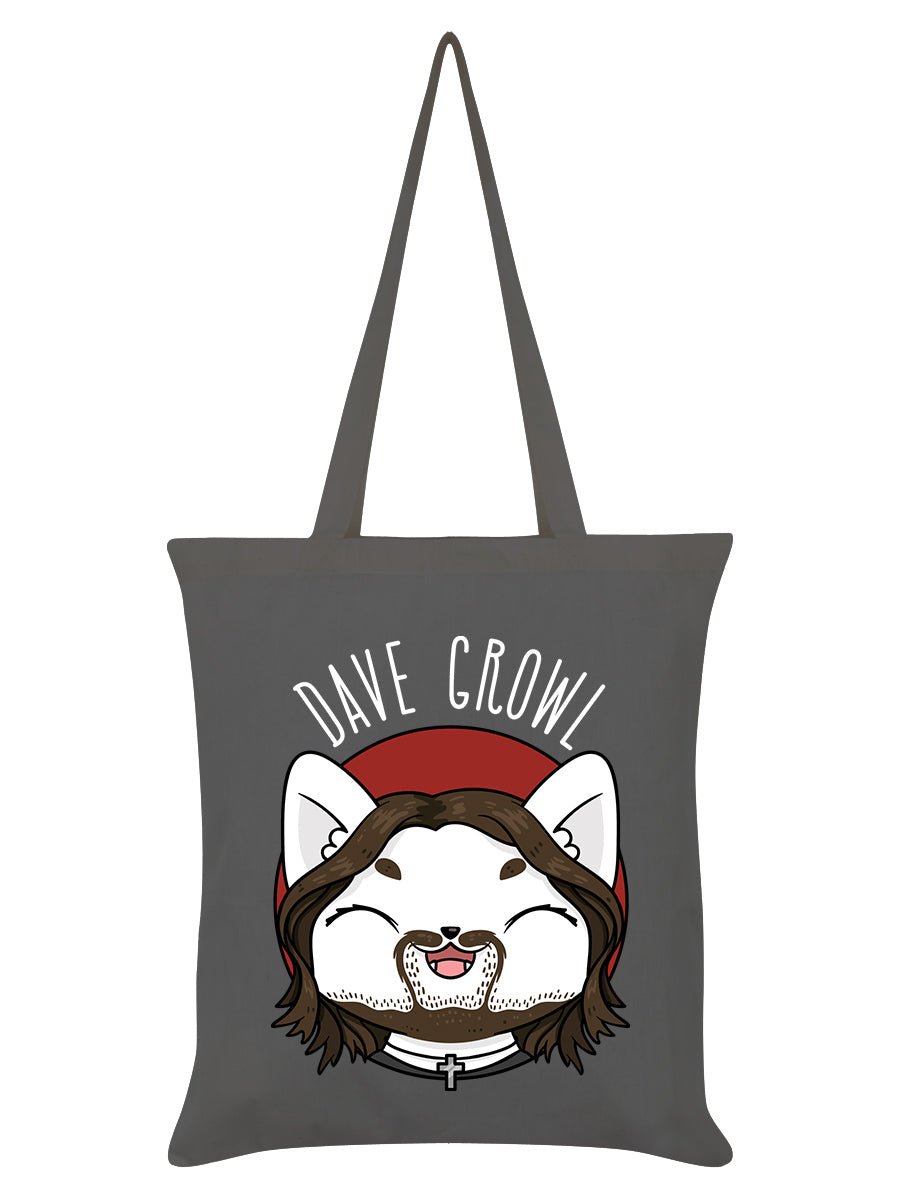 VIPets Dave Growl Graphite Grey Tote Bag