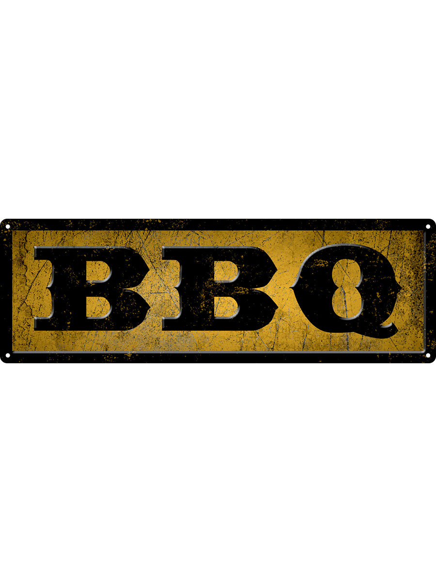 BBQ Slim Tin Sign
