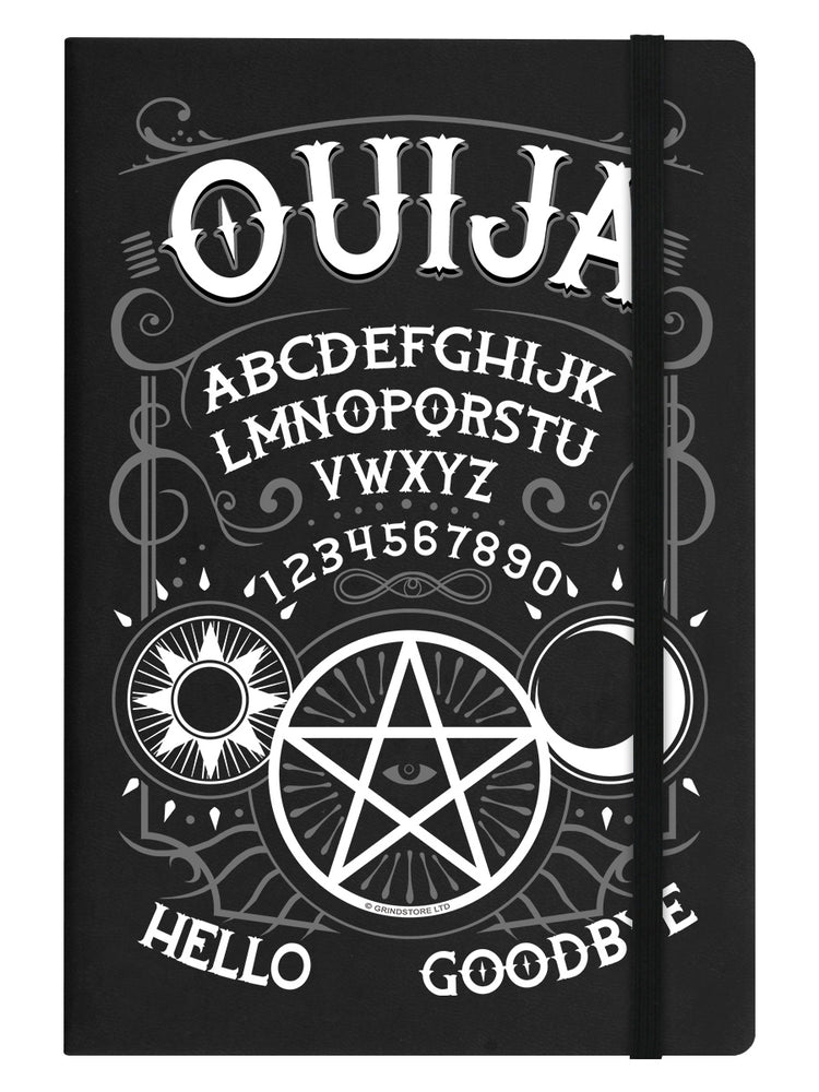 Ouija Spirit Board Black A5 Hard Cover Notebook