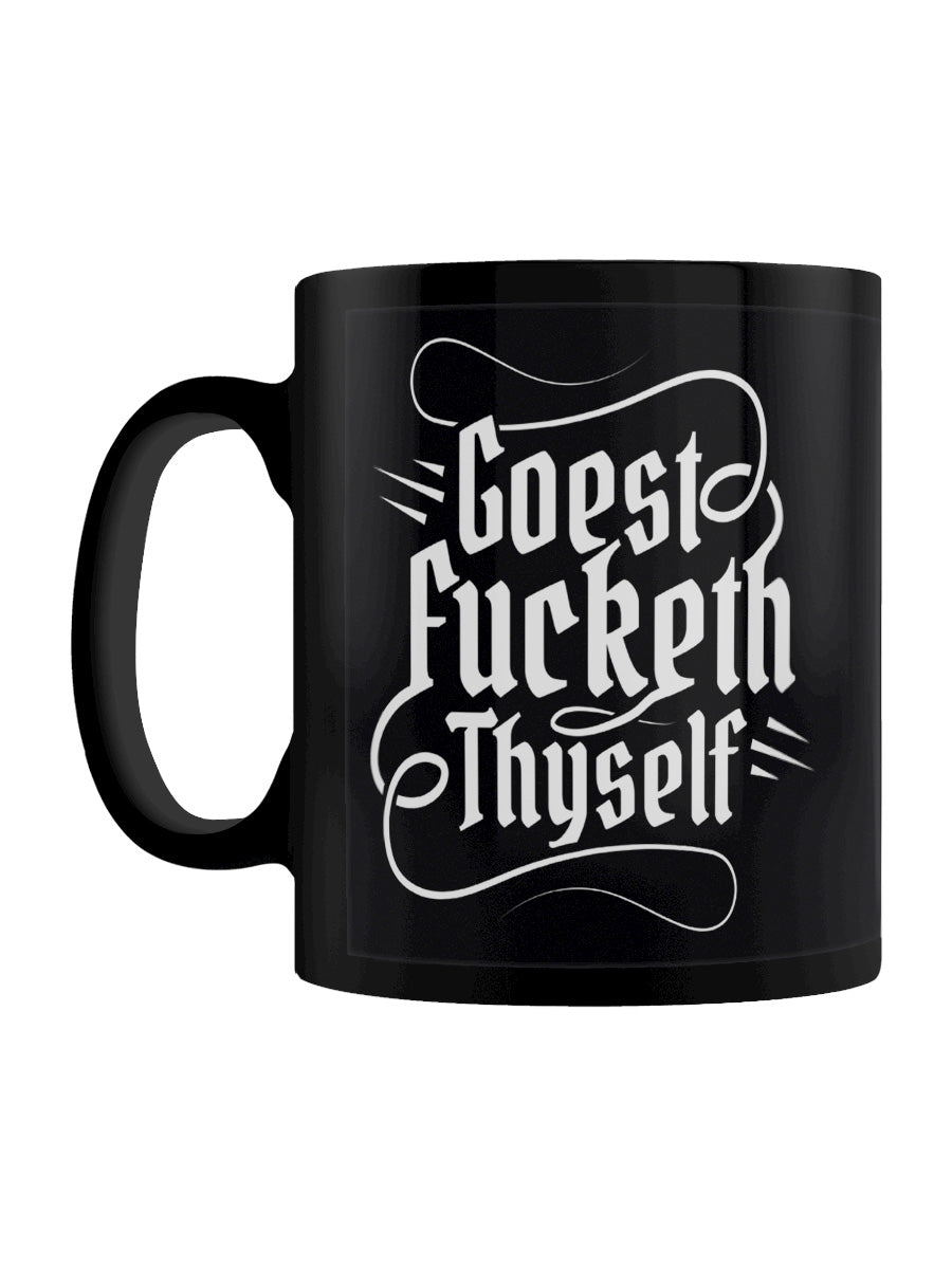 Black Mug Front