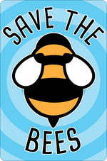 Save The Bees Greet Tin Card