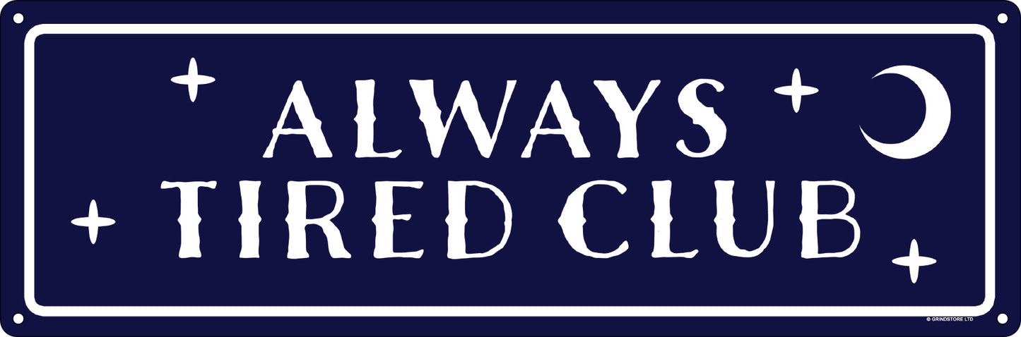 Slim Tin Sign Front