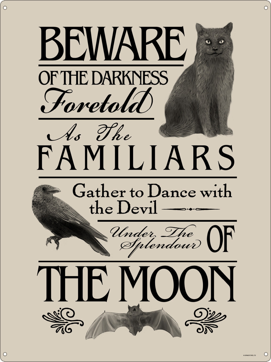 Tin Sign Front