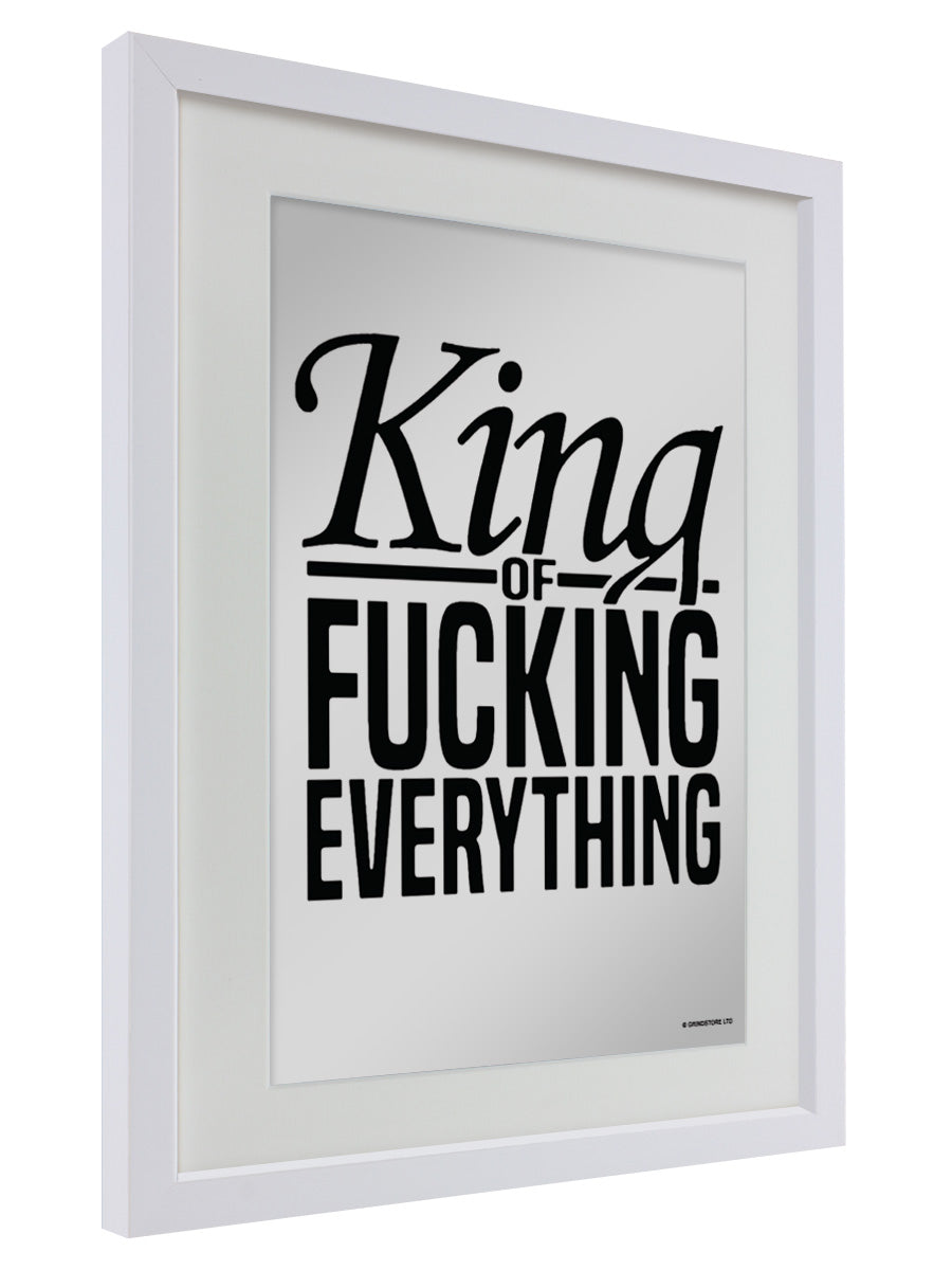 Small Mirrored Tin Sign Other