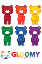 Gloomy Bear Pride Gang Greet Tin Card