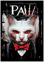Horror Cats Paw Mini Poster