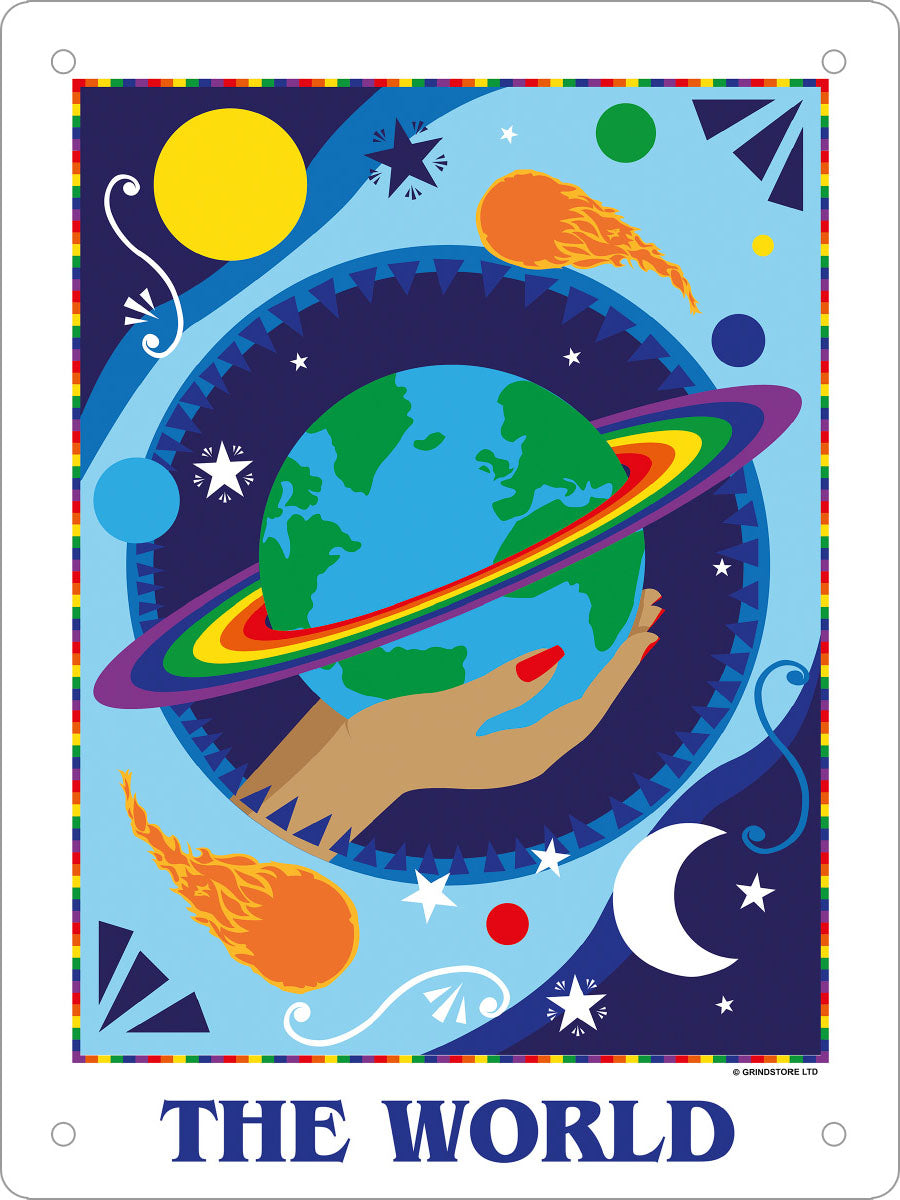 Mini Tin Sign Front