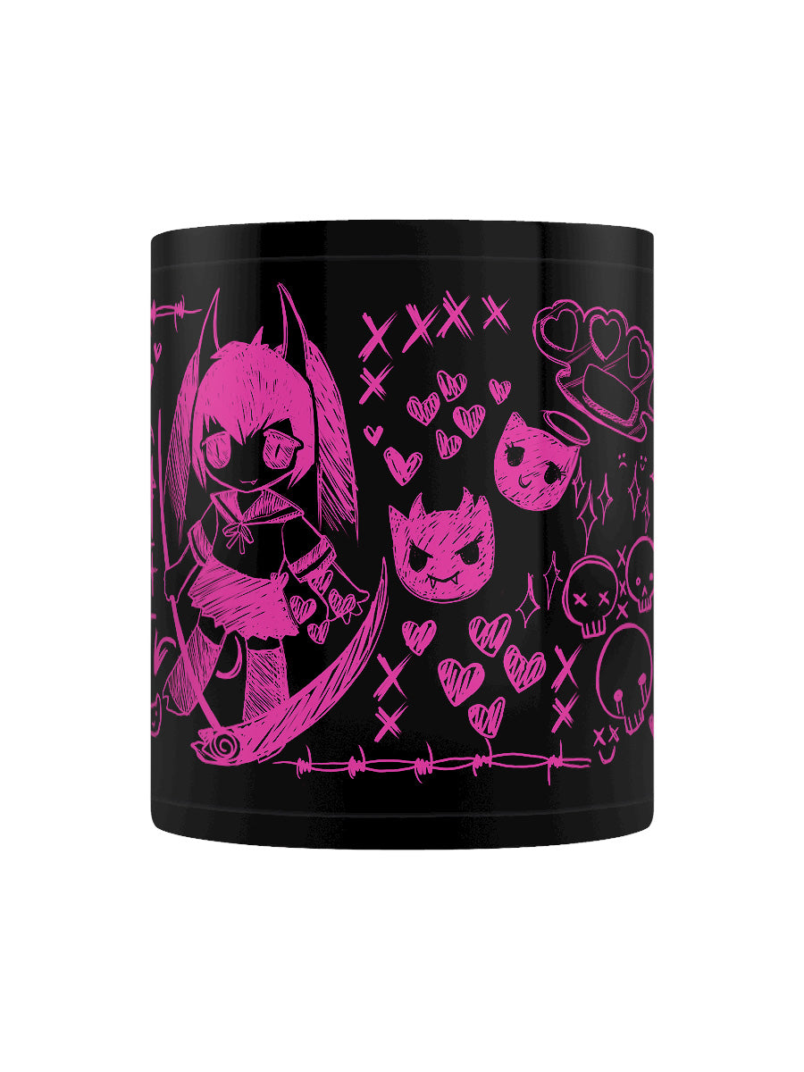 Black Mug Back