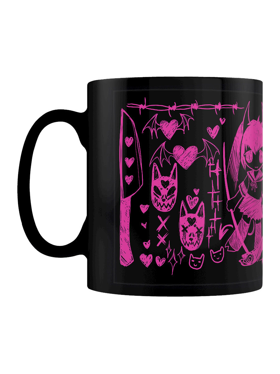 Black Mug Front