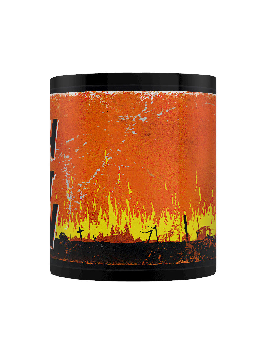 Black Mug Back