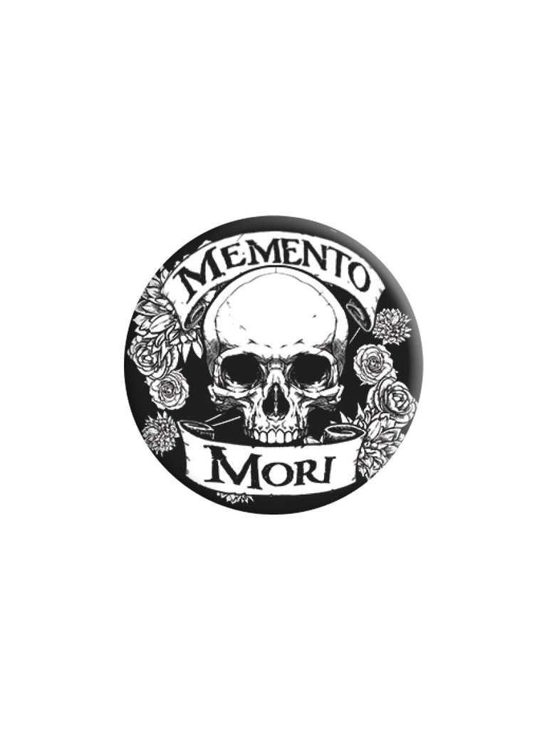 Berretto Grindstore Memento Mori – Nero Con Dettagli Rosa, Teschio Stampato, Unisex In Acrilico