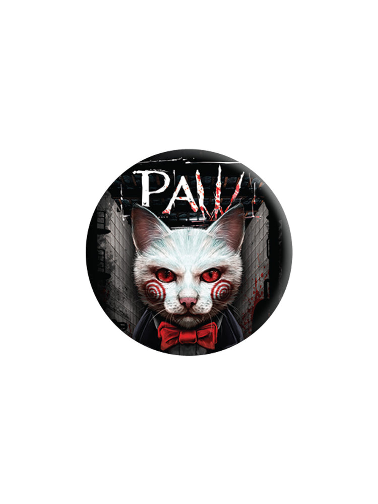 Horror Cats Paw Badge