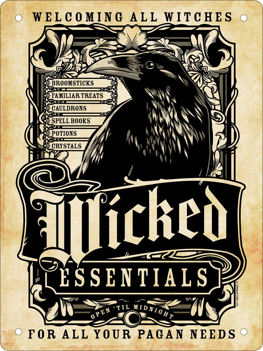 Mini Tin Sign Front