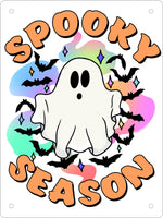 Galaxy Ghouls Spooky Season Ghost Mini Tin Sign