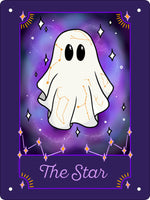 Galaxy Ghouls Tarot - The Star Mini Tin Sign