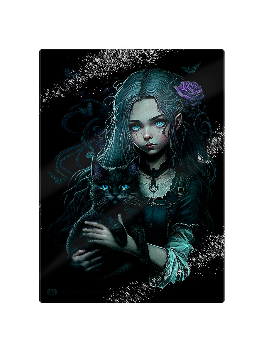 Spiral Goth Familiar Rectangular Chopping Board