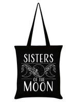 Sisters of The Moon Black Tote Bag