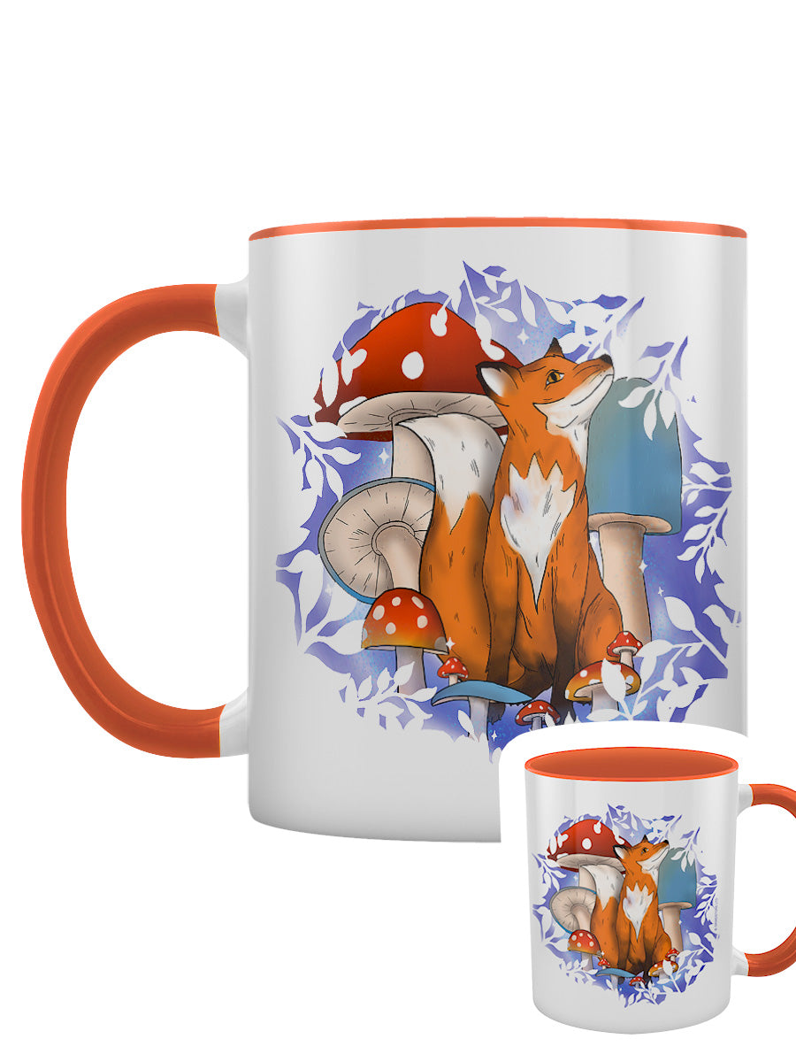 Foraging Familiars Fox Orange Inner 2-Tone Mug