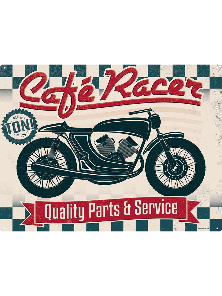 Cafe Racer Tin Sign