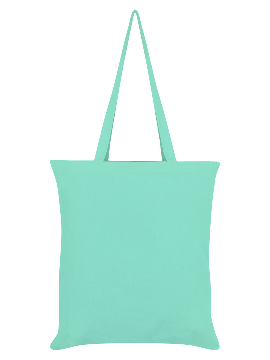 Behaviour Of A Spooky Cat Mint Green Tote Bag