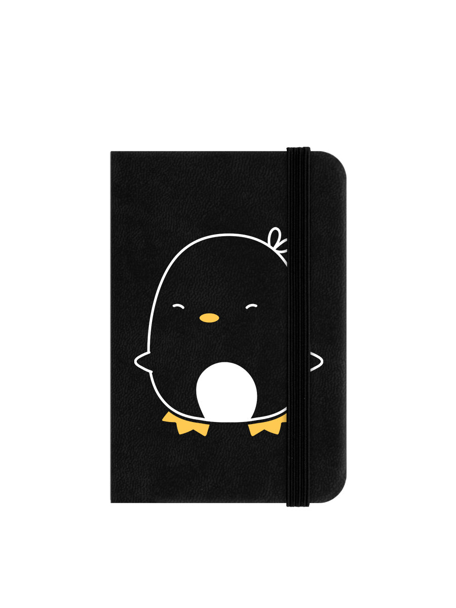 Evil Penguin Mini Black Notebook