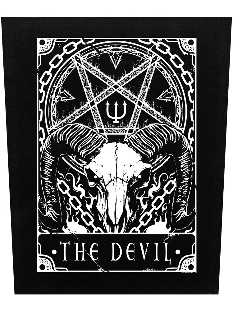Deadly Tarot - The Devil Back Patch