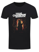 Texas Chainpaw Meowsacre Men's Black T-Shirt