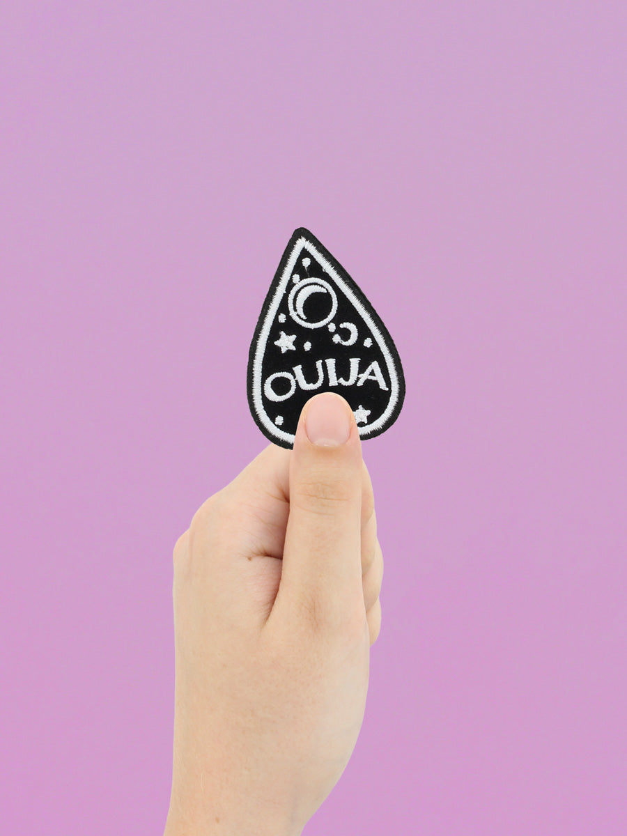 Ouija Black Planchette Patch