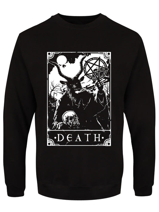 Deadly Tarot  - Death Men's Black Sweatshirt