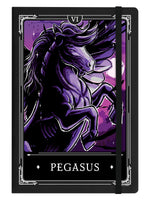 Deadly Tarot Legends - Pegasus Black A5 Hard Cover Notebook