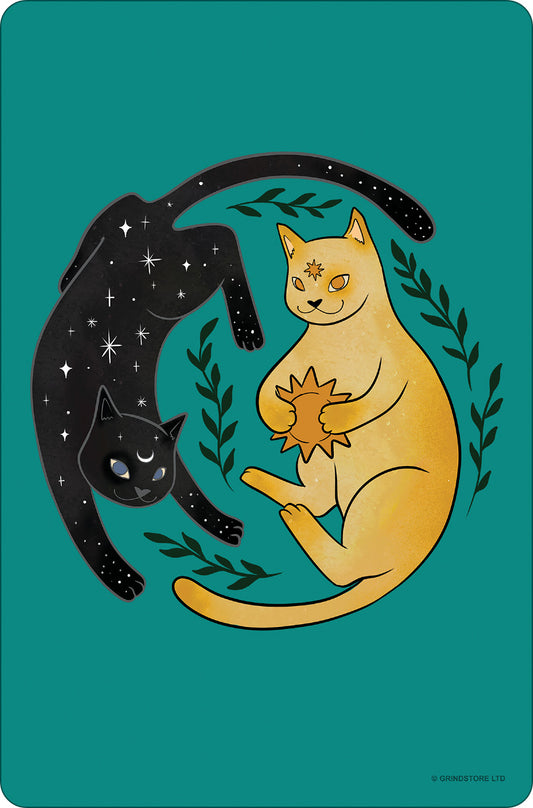 Celestial Kittens Small Tin Sign