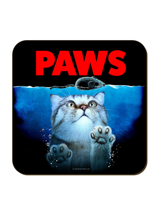 Paws Horror Cats Coaster