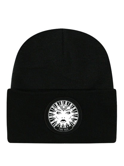 Deadly Tarot - The Sun Black Beanie