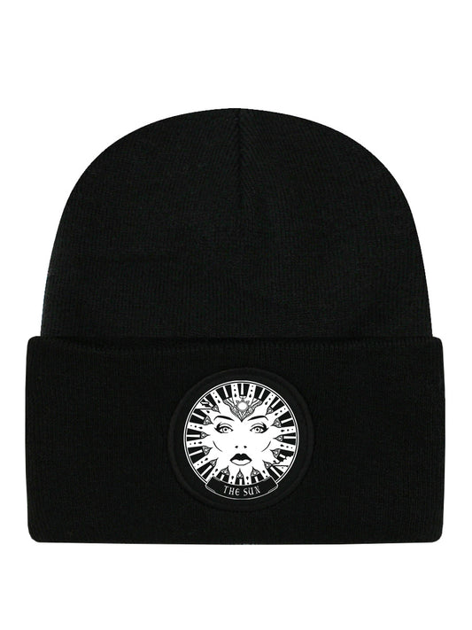Deadly Tarot - The Sun Black Beanie