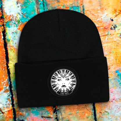 Deadly Tarot - The Sun Black Beanie