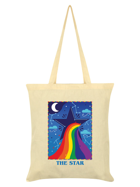 Deadly Tarot Pride - The Star Cream Tote Bag