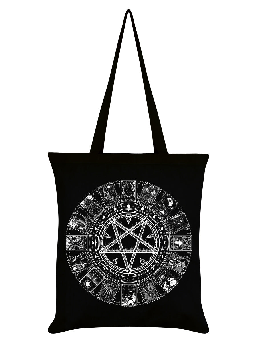 Deadly Tarot - The Reading Black Tote Bag