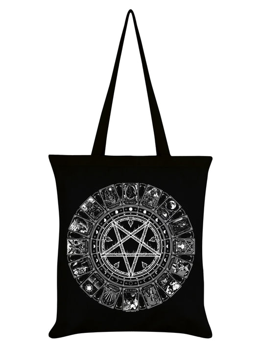 Deadly Tarot - The Reading Black Tote Bag