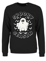 Spooky Season Ladies Black Sweatshirt