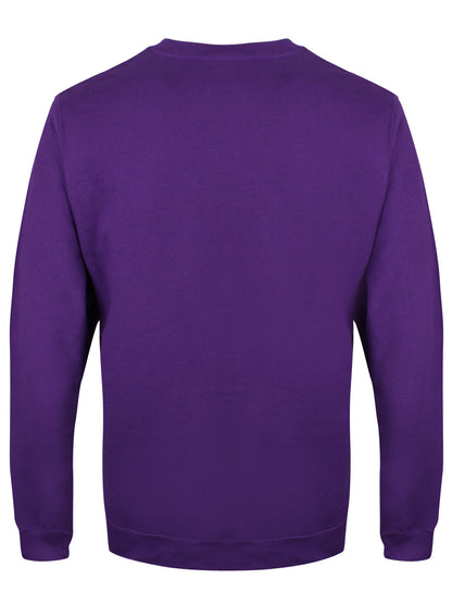 Hail Santa Purple Christmas Jumper
