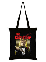 Horror Cats The Codfather Black Tote Bag
