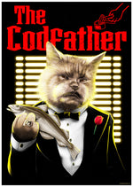 Horror Cats The Codfather Mini Poster