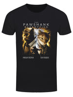 Horror Cats The Pawshank Redemption Men's Black T-Shirt