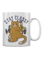 Stay Classy Cat Mug