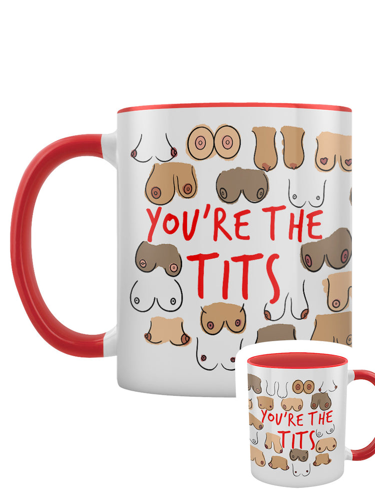 You're The Tits Inner 2-Tone Mug