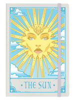 Deadly Tarot Awakening - The Sun Cream A5 Hard Cover Notebook